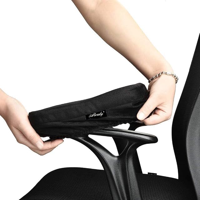 Aloudy memory foam chair armrest pads