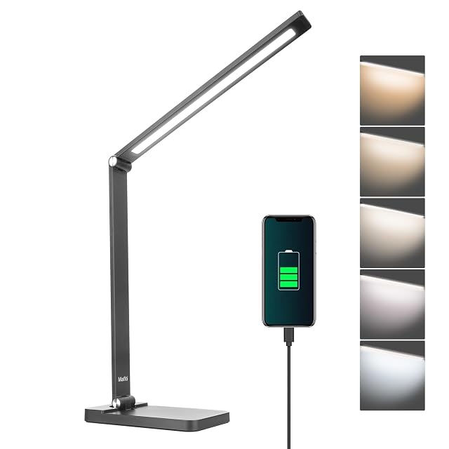 mafiti LED desk lamp with flexible arm
