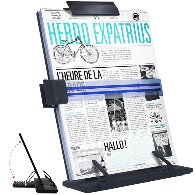 Barelove folding document stand holding an open book at an angle