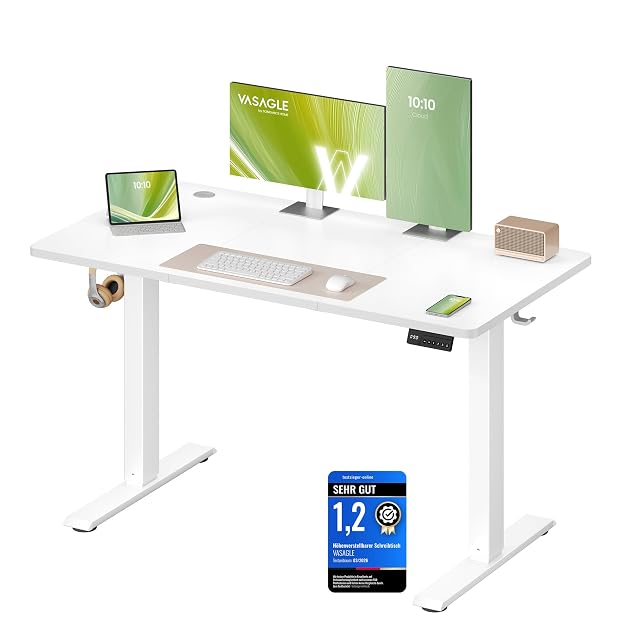 VASAGLE electric height-adjustable standing desk