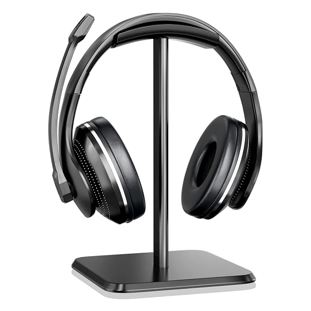 Gvolatee compact headset stand on a desk