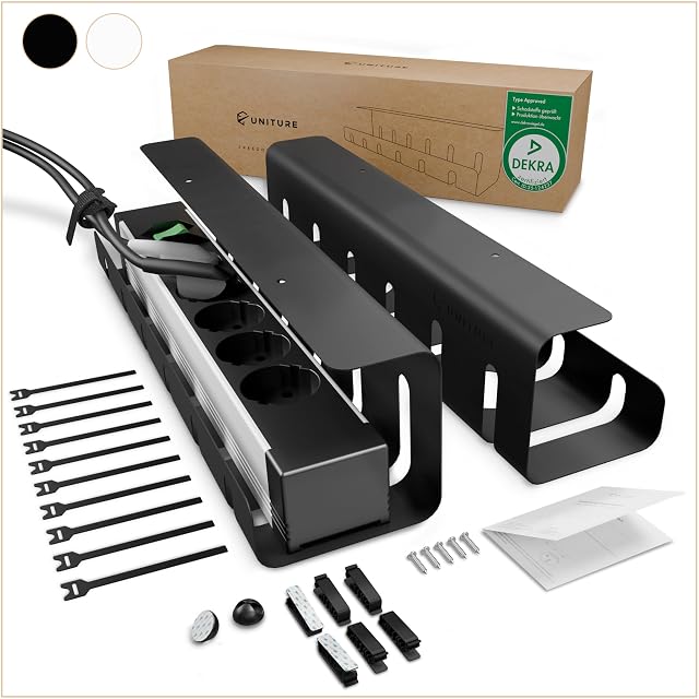 UNITURE DEKRA-certified steel cable tray set