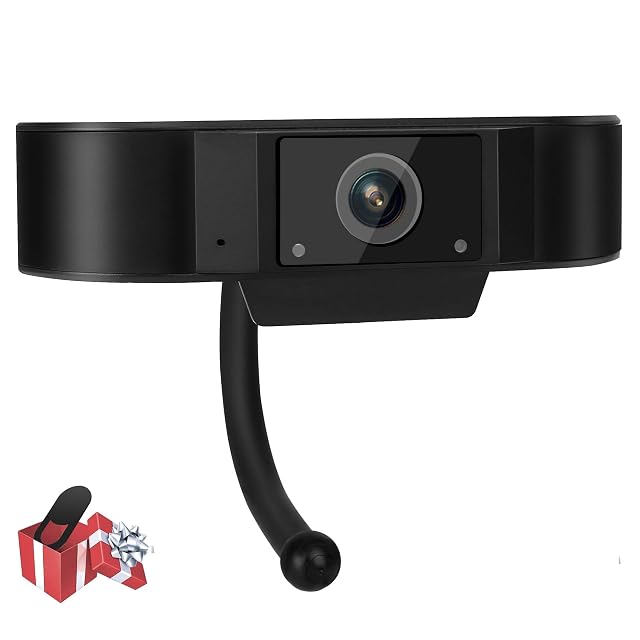 WIWACAM 1080P webcam mounted on a monitor